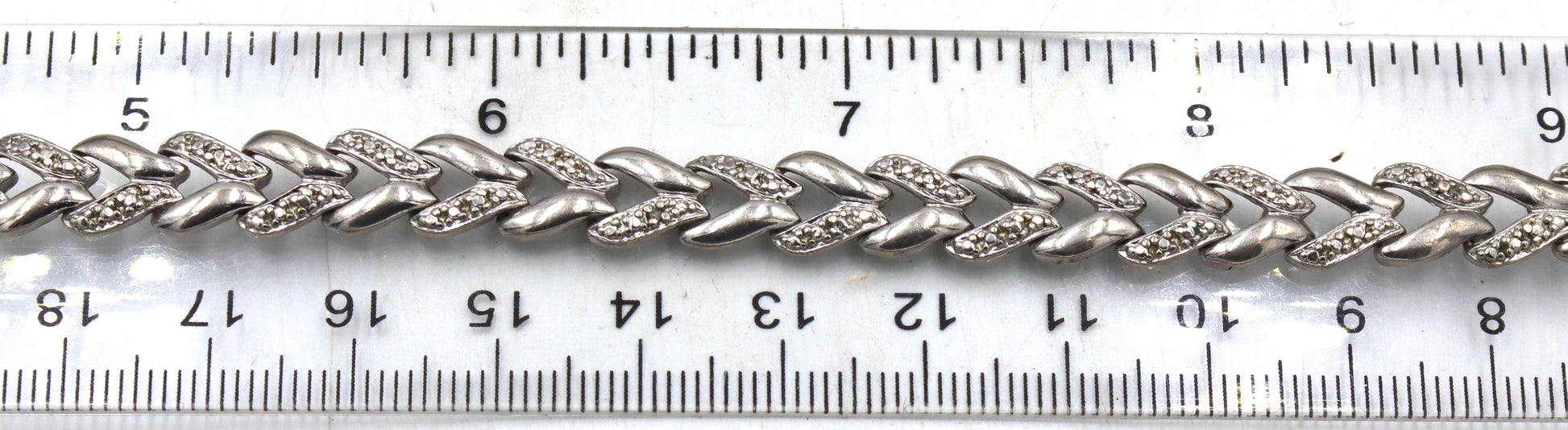 Group of 4 vintage 925 sterling silver bracelets
