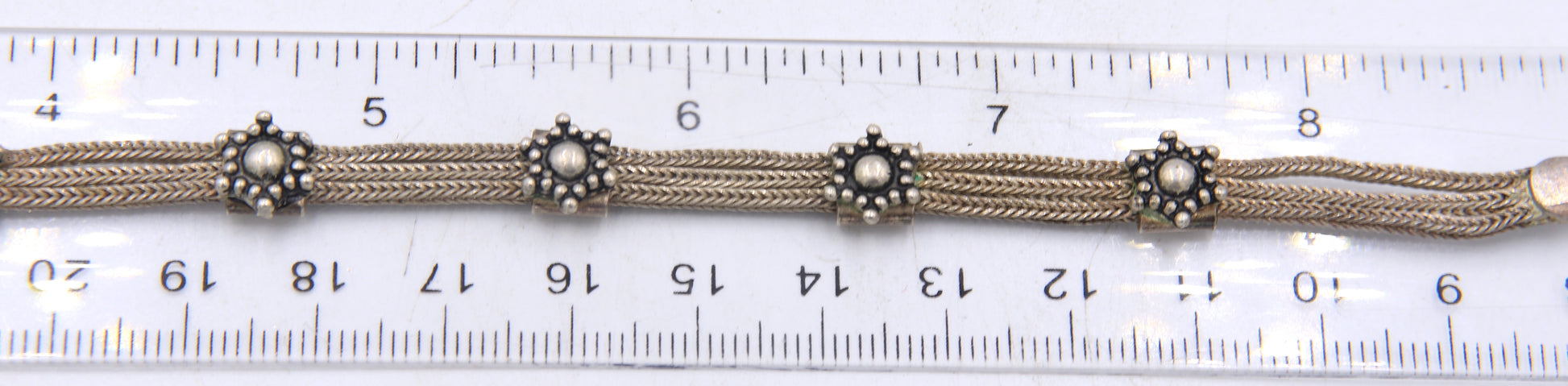 Group Lot of 8 Vintage 925 Sterling Silver Bracelets