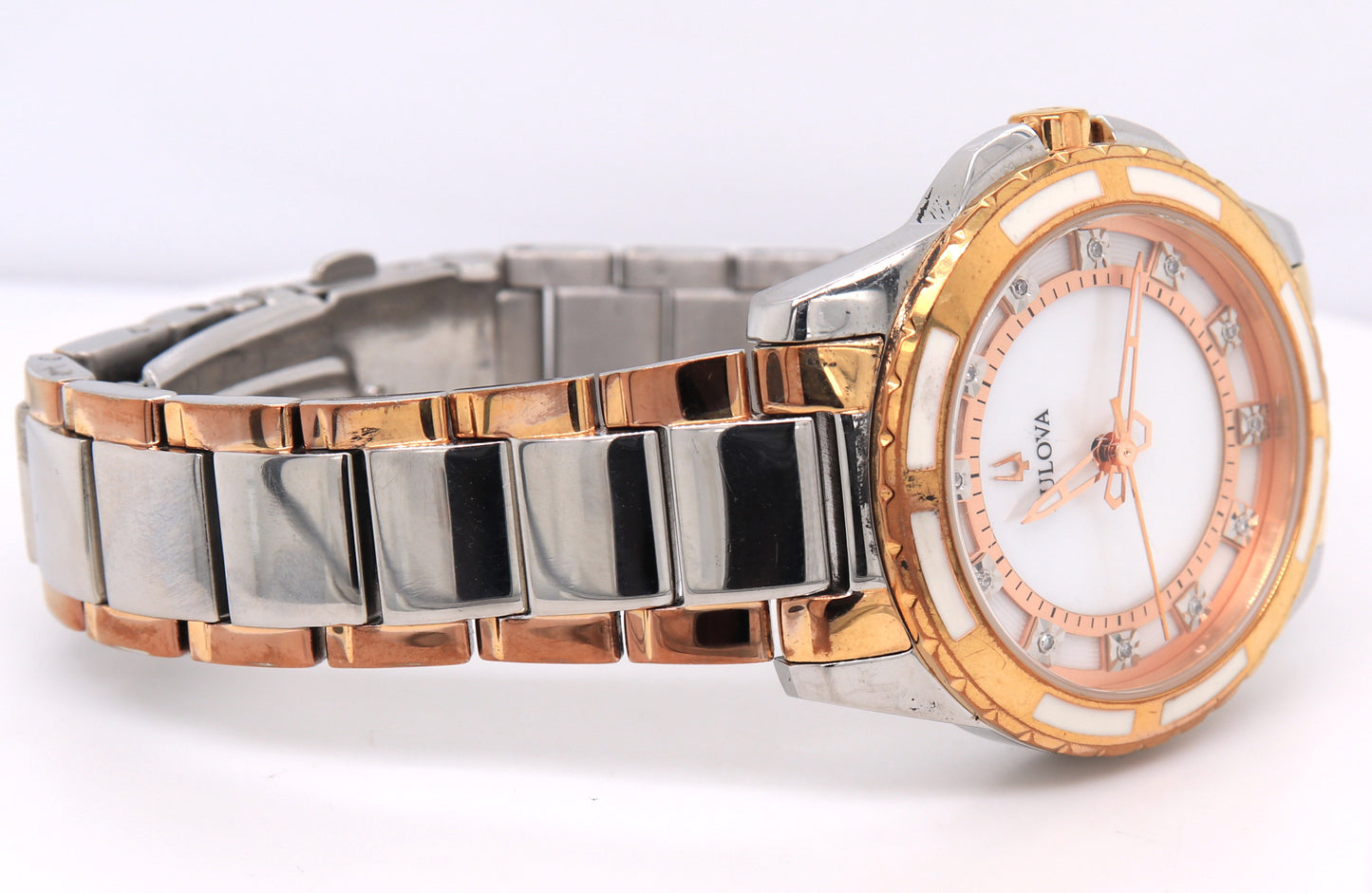Bulova Classic 32mm Quartz Two Tone Watch