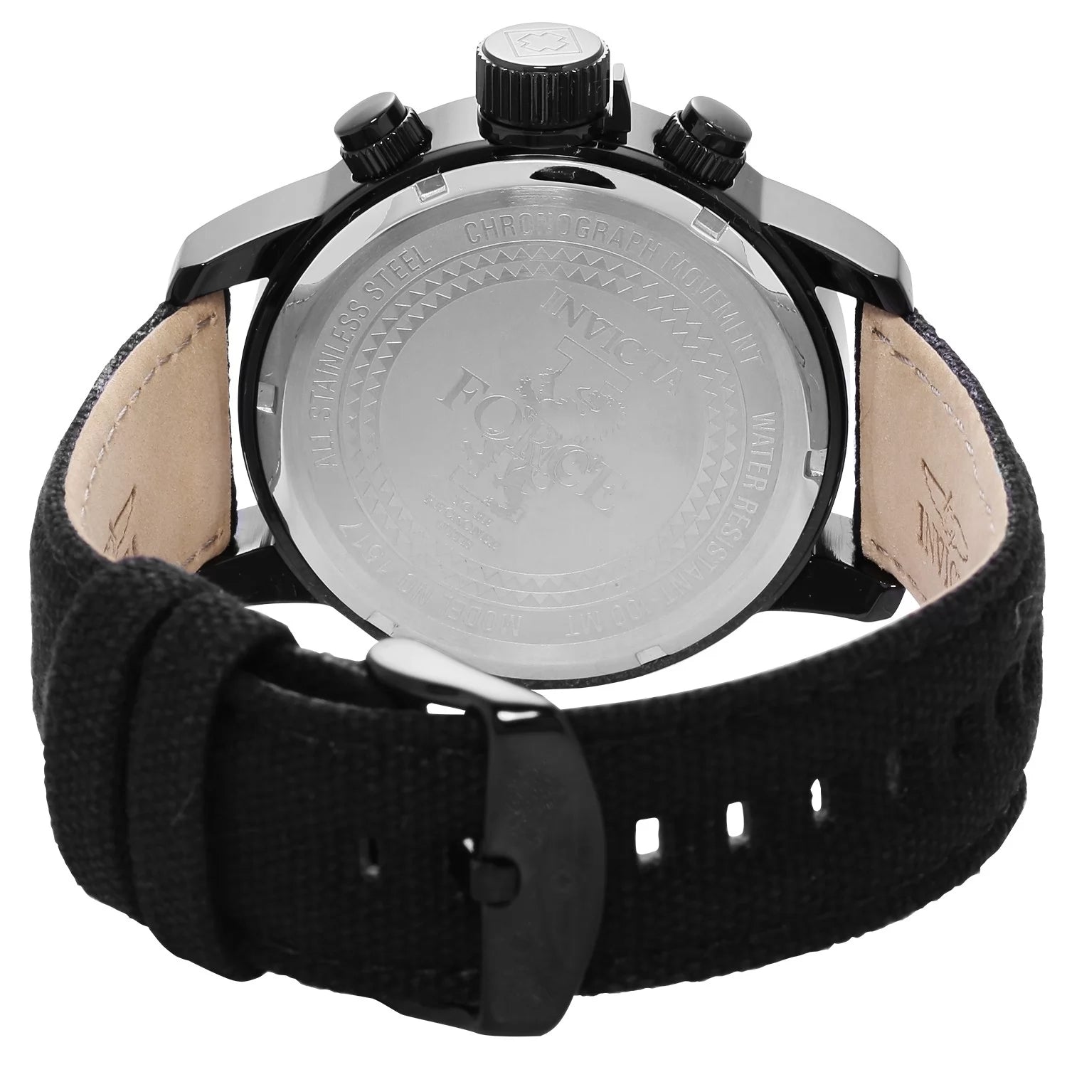Invicta Men's I-Force Quartz Chronograph Black Dial Watch