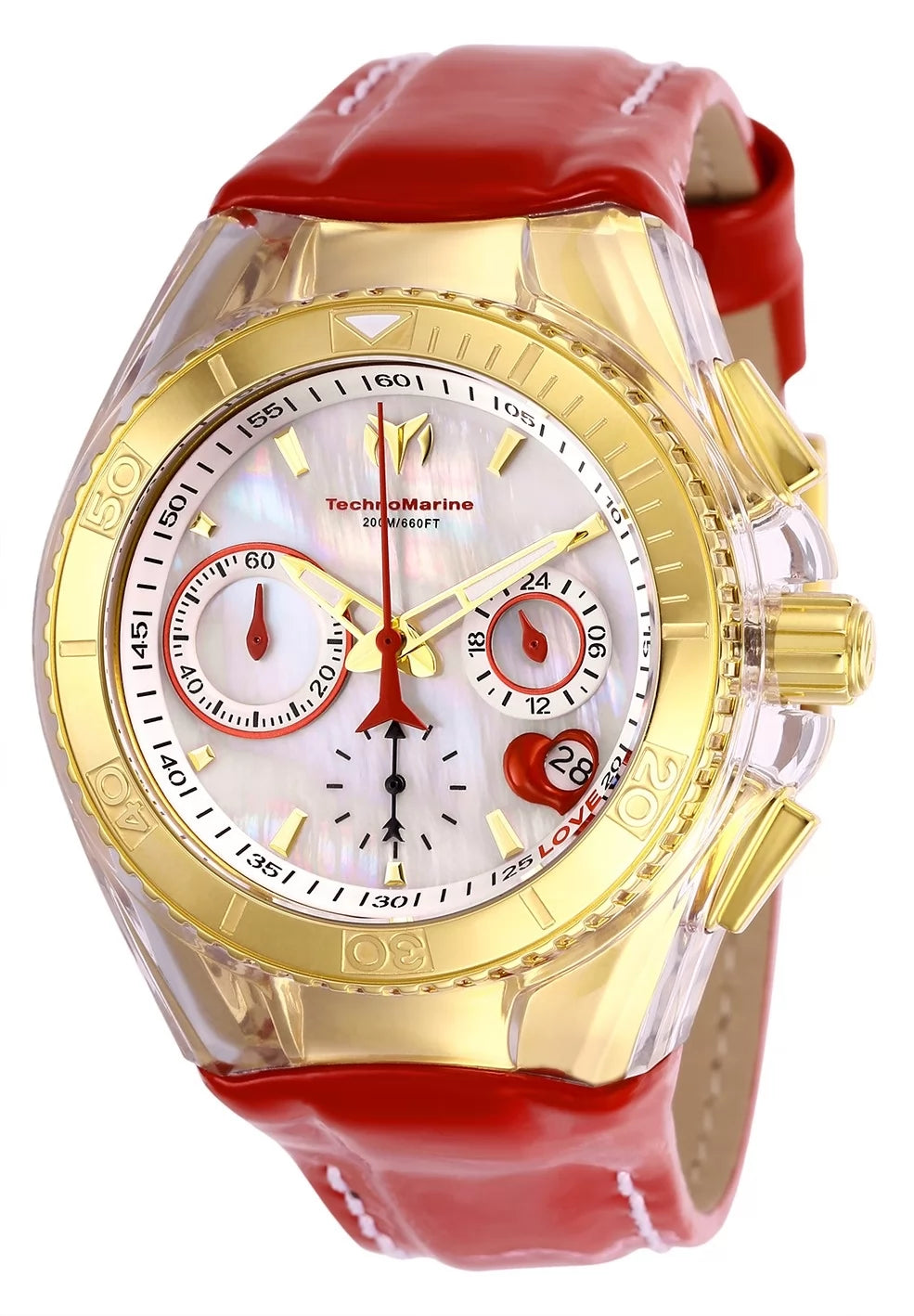 Technomarine Women's Cruise Valentine Quartz White Dial Watch