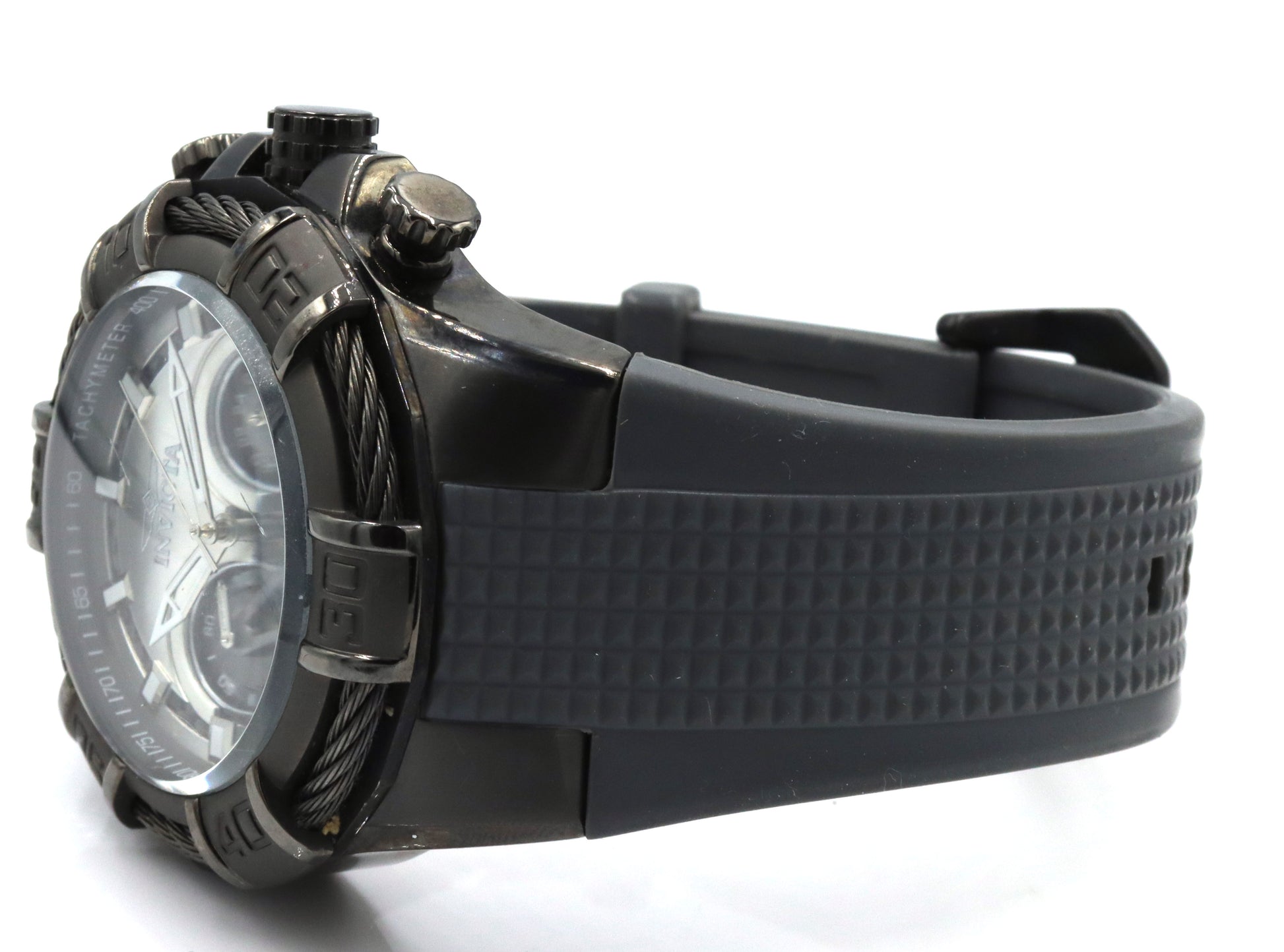 Invicta bolt chronograph grey dial men's watch