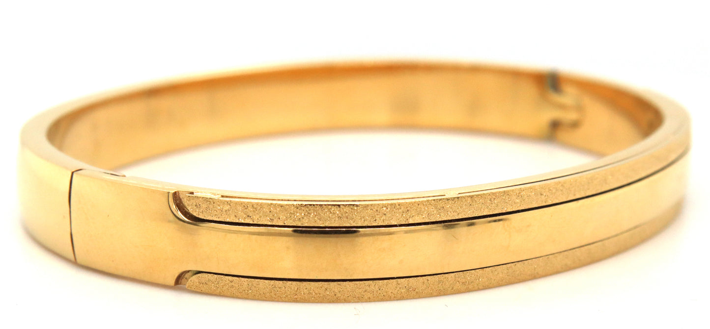 Stainless steel bangle