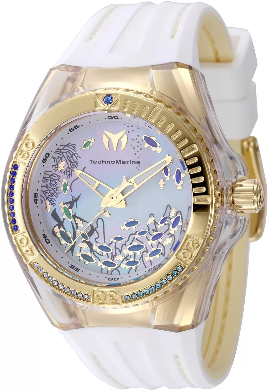 Technomarine Women's Cruise Quartz PC21 White Dial Watch