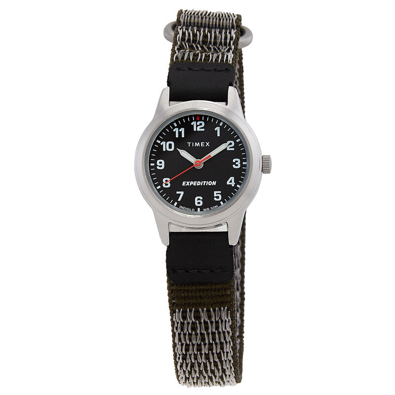 Timex Expedition Womens Black Dial Black Fabric Strap Quartz Casual Watch