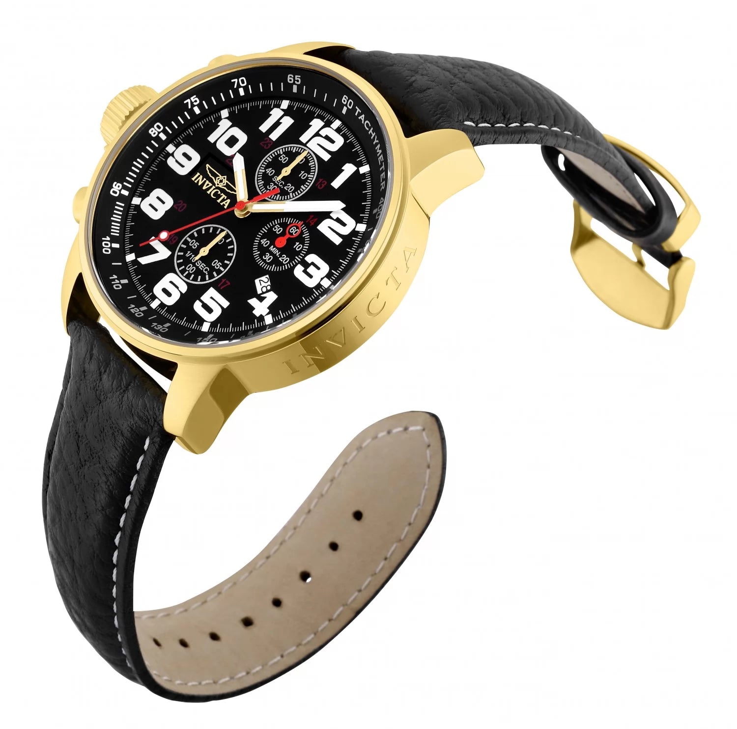 Invicta Men's I-Force Quartz Chronograph Black Dial Watch