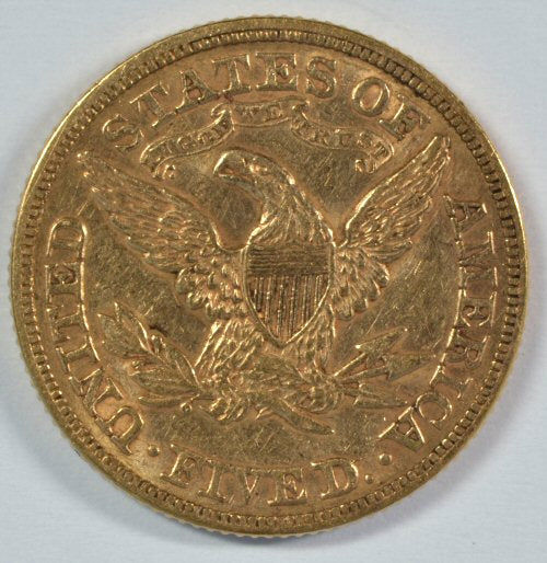 1880 US $5 Liberty Gold Piece