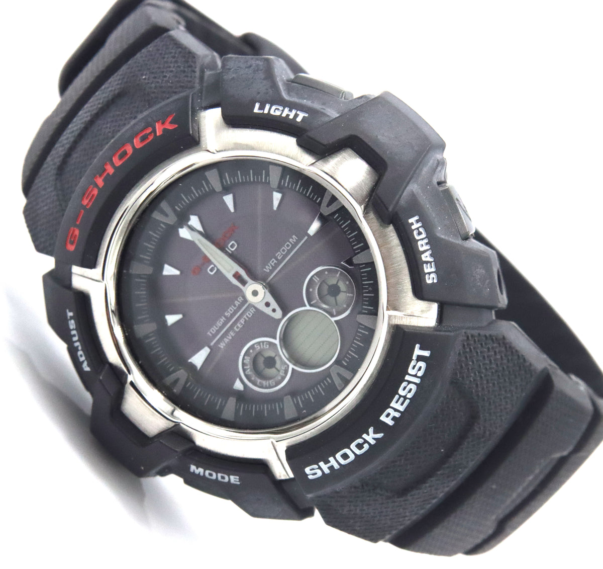 Casio G Shock water resistant tough solar Analog digital watch