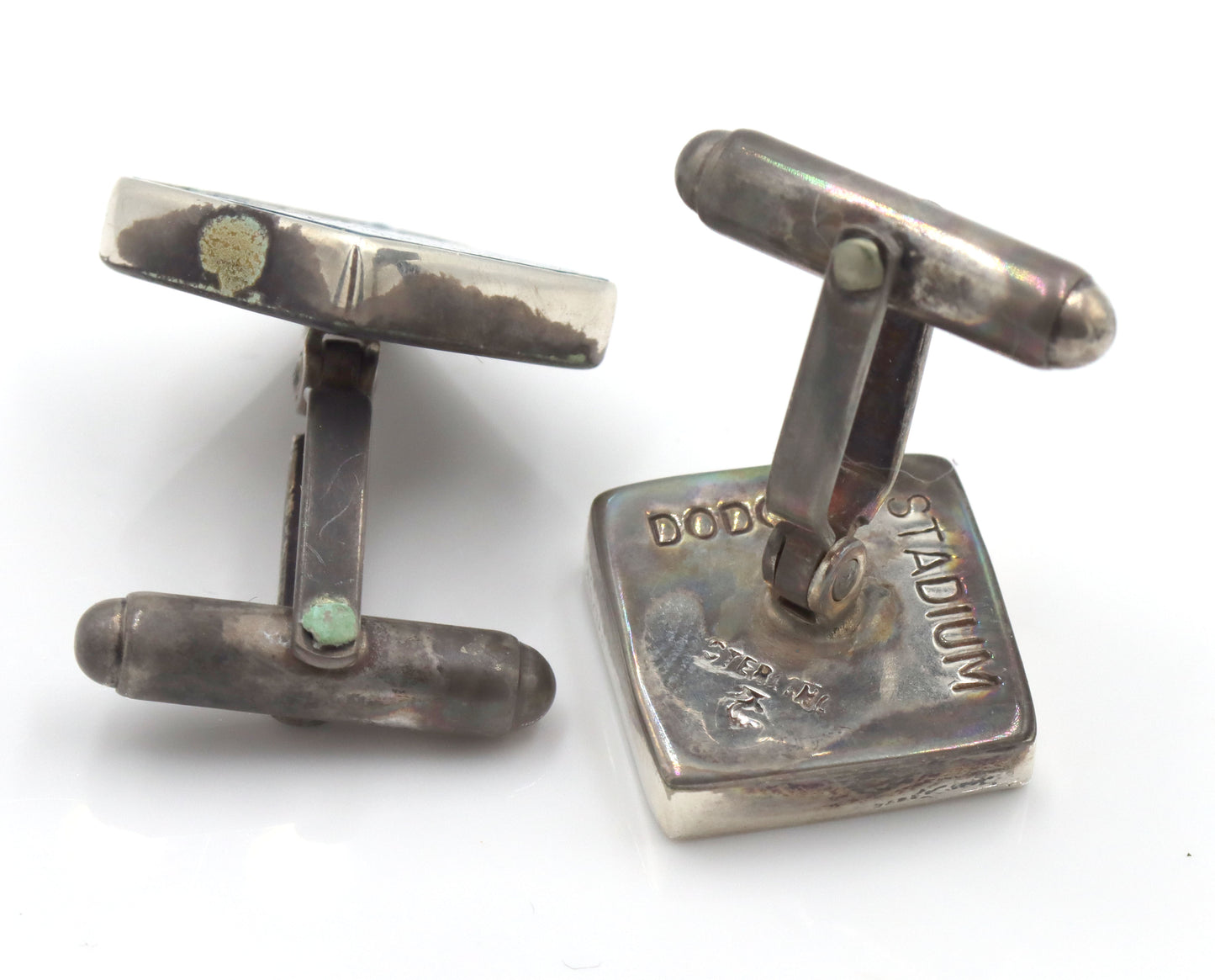 925 Sterling silver Dodger Stadium cuff links