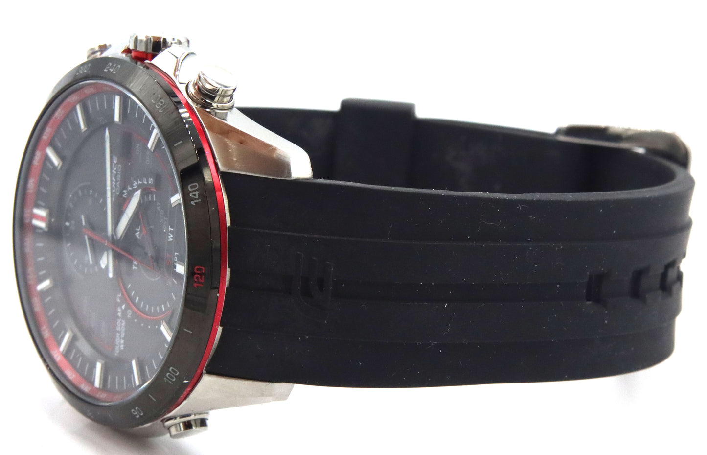 Casio Edifice EQS Solar chronograph watch
