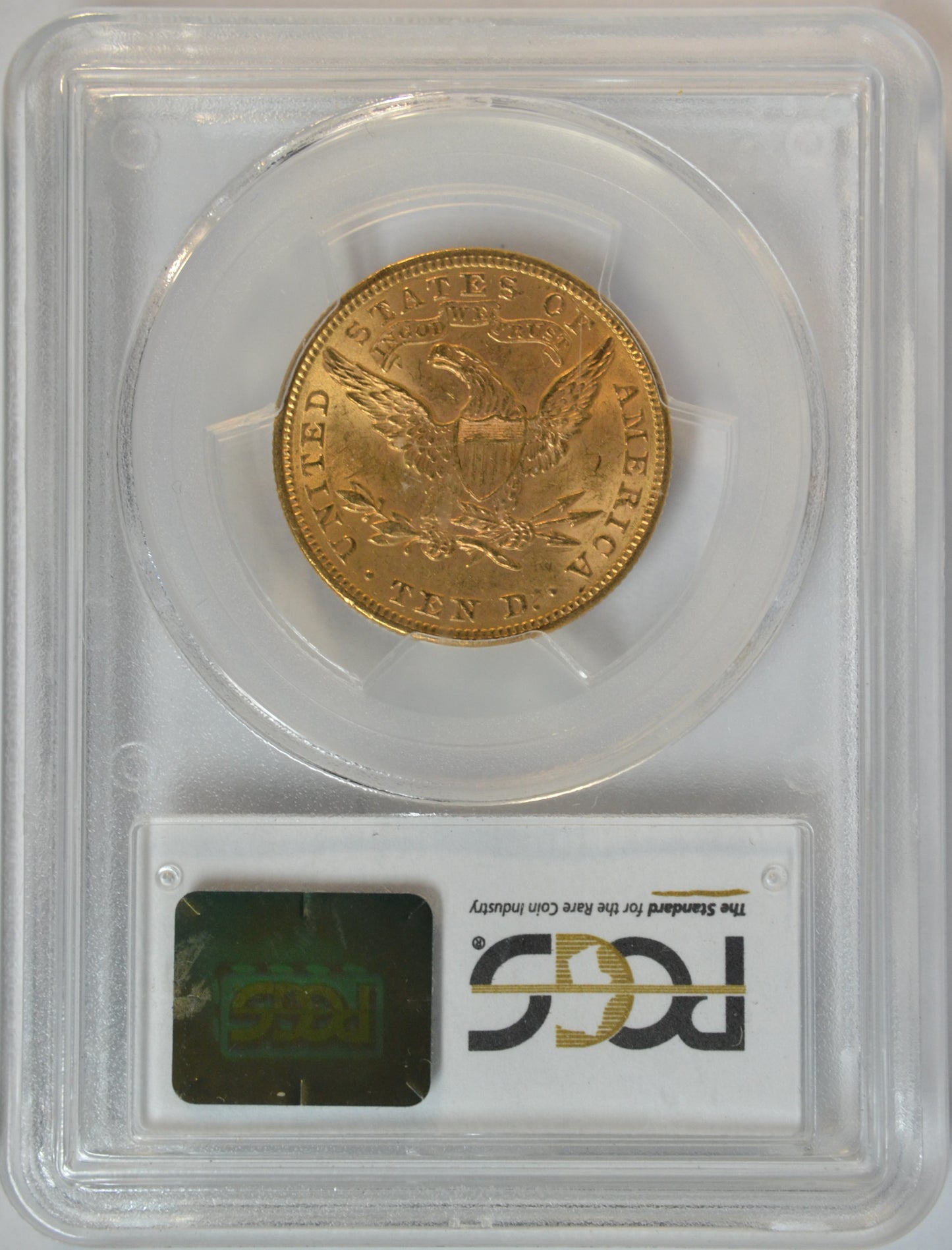 1901 $10 Liberty Gold Piece Coin PCGS MS63