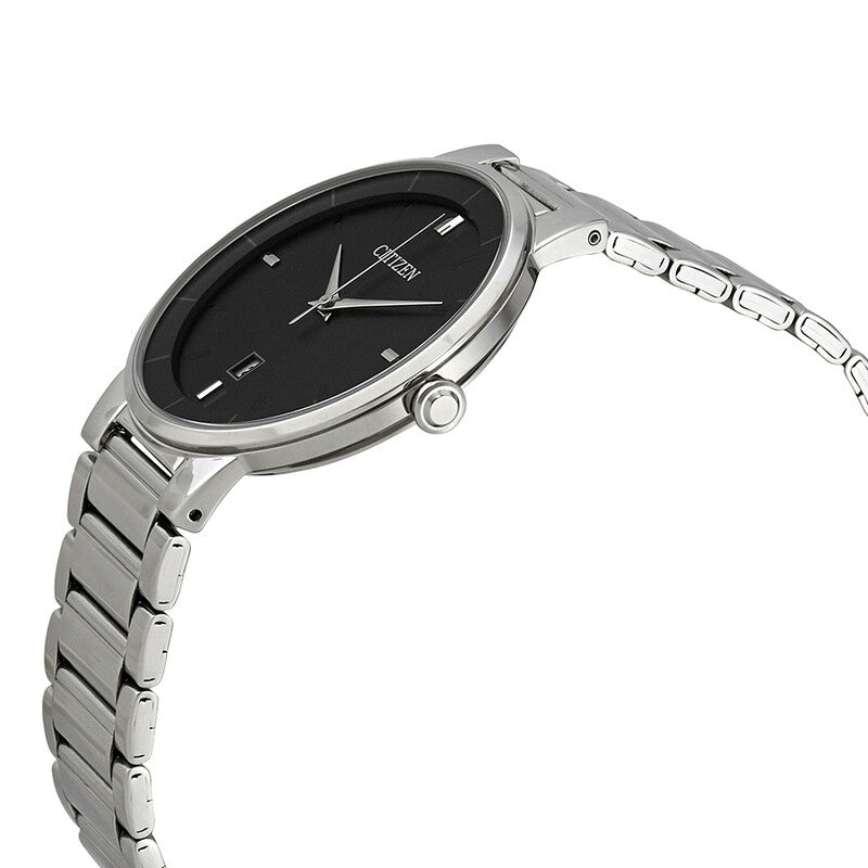Citizen Corso Black Dial Quartz Men's Stainless Steel Watch
