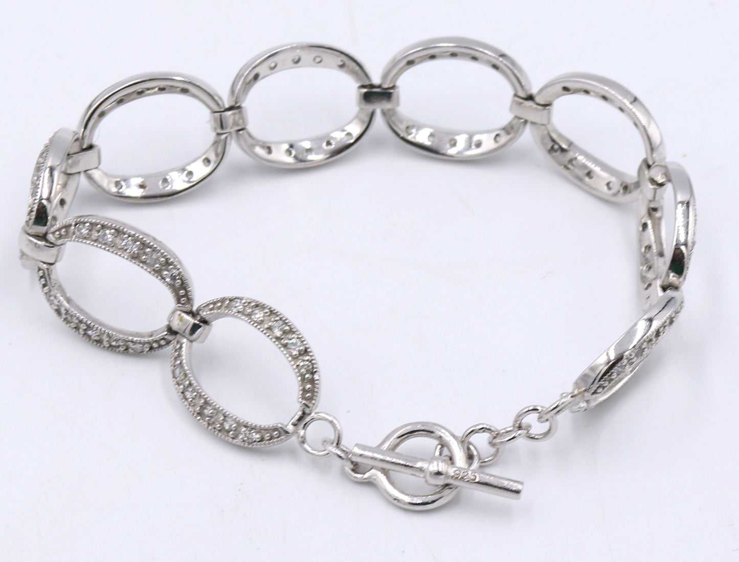 Lot of3 vintage 925 sterling silver bracelets