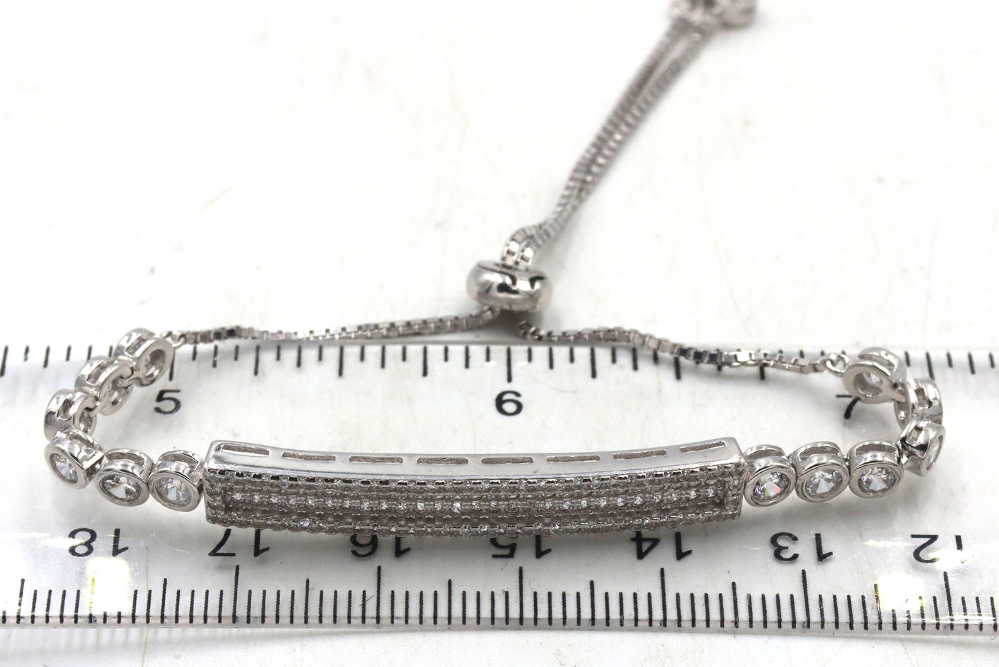 Group of 10 vintage 925 sterling silver bracelets