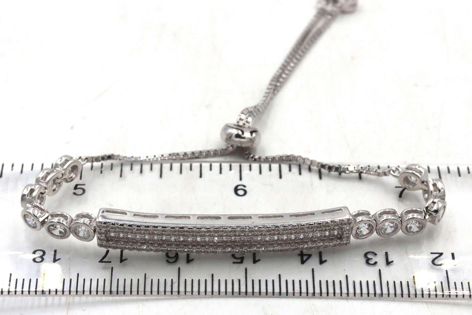 Group of 10 vintage 925 sterling silver bracelets