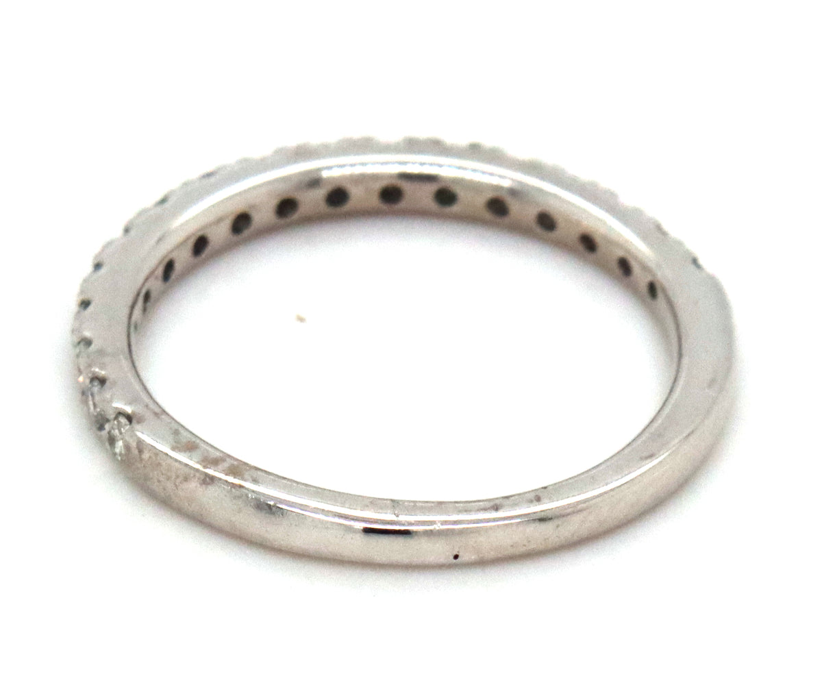 10kt White gold 0.50ctw diamond band