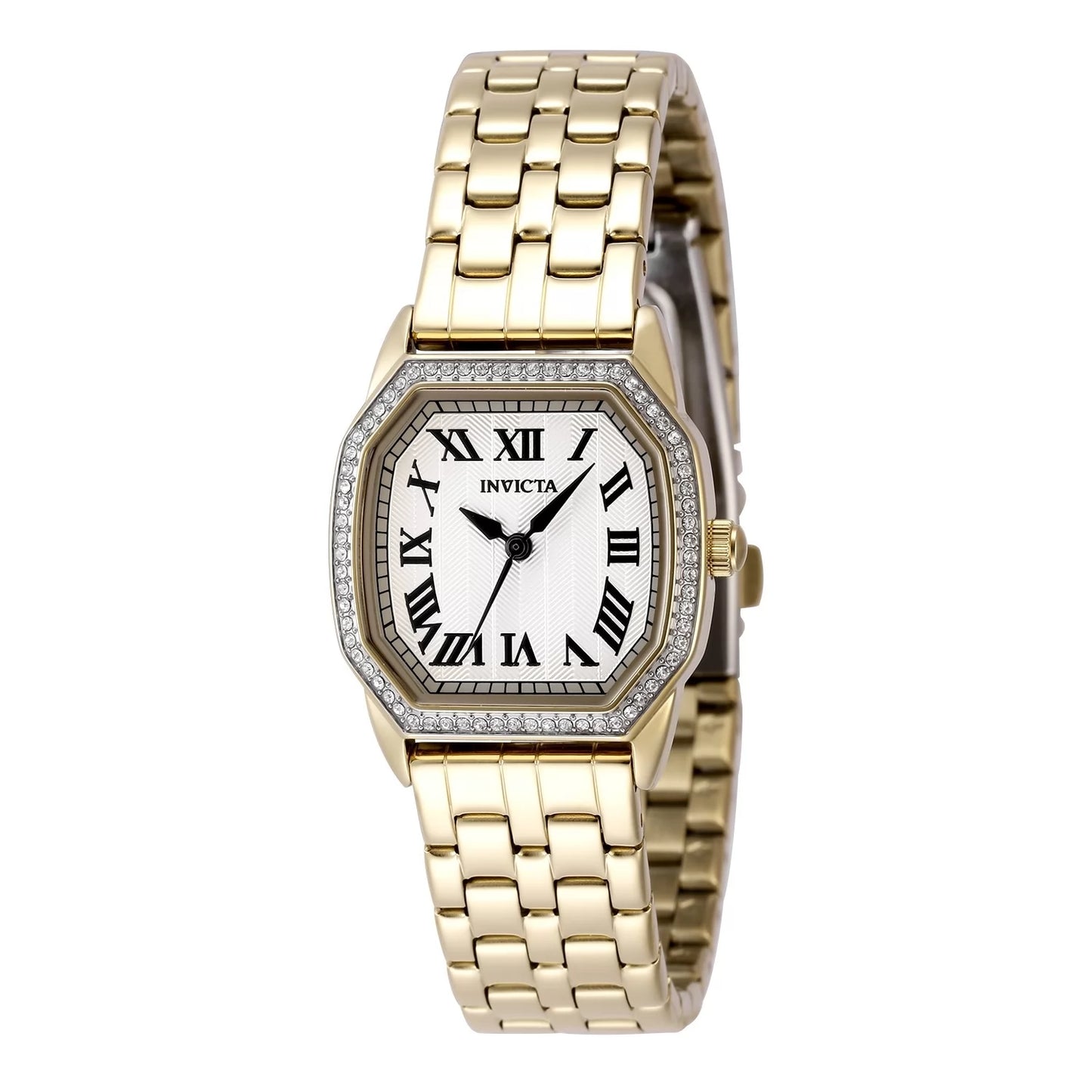 Invicta Women's Wildflower  Quartz 3 Hand Silver Dial Watch