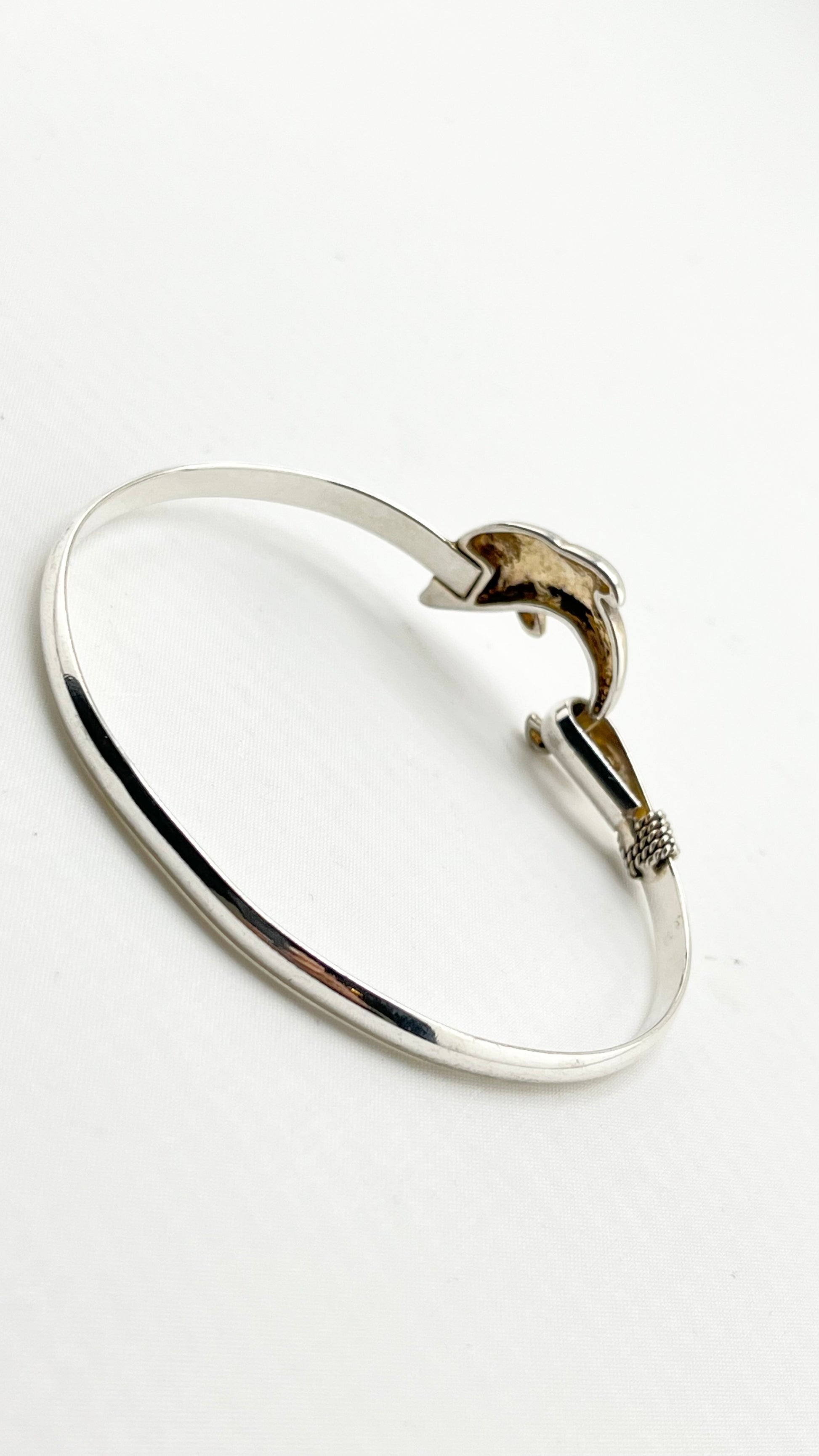 925 Sterling Silver Dolphin Bracelet