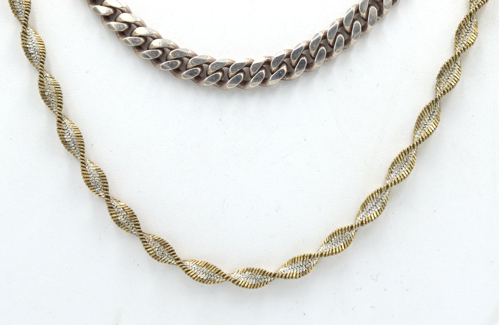 Vintage 925 sterling silver lot of 3 necklaces