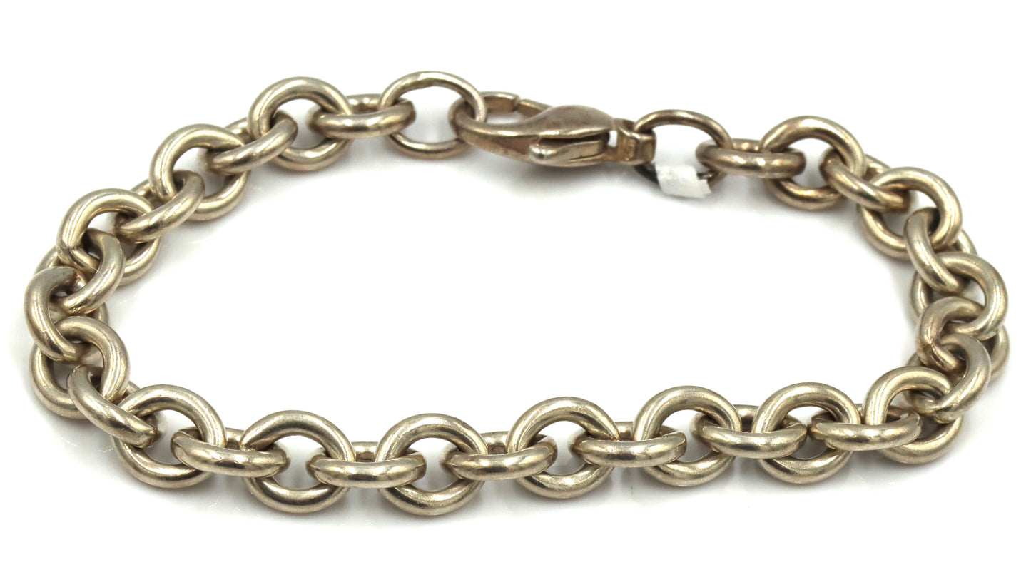 Group lot of 4 vintage 925 sterling silver bracelets