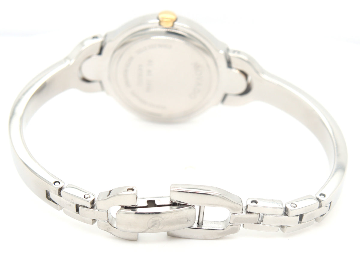 Movado Kara two tone  quartz bangle watch