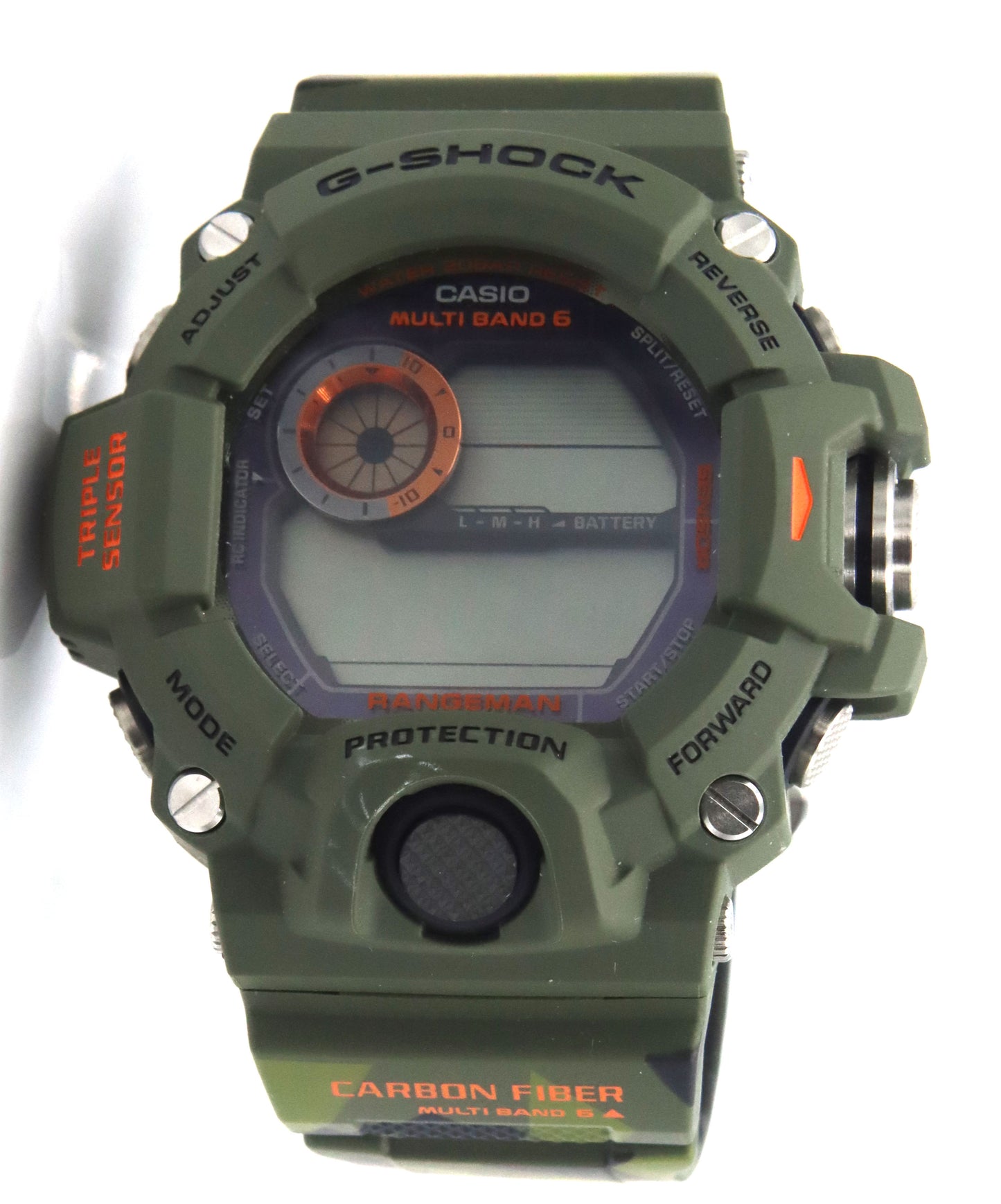 Casio G-Shock Rangeman altimeter barometer digital compass watch
