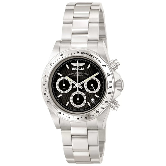 Invicta Men's Speedway Quartz Chronograph Black Dial Watch