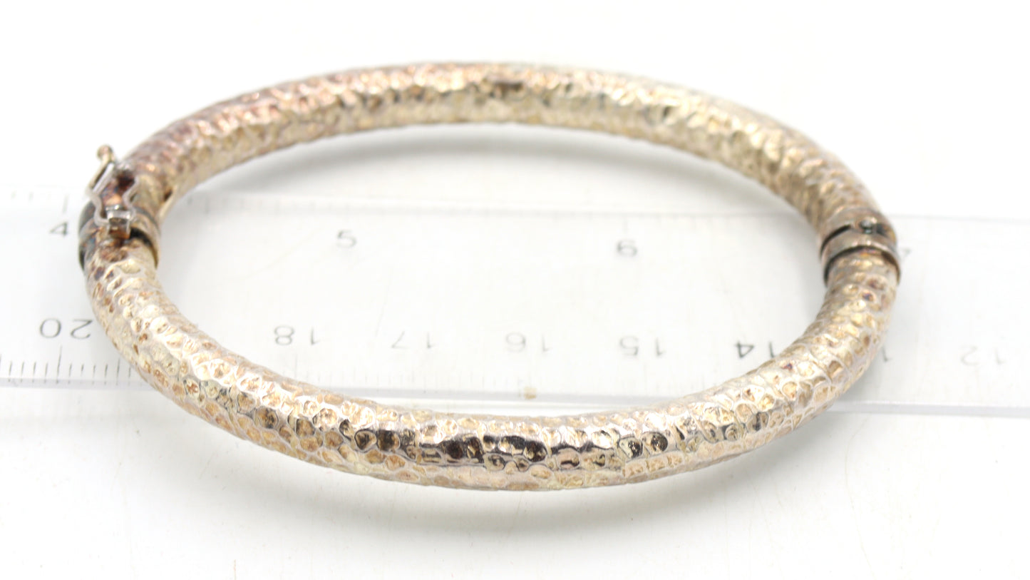 Group lot of Vintage 925 sterling silver bangles
