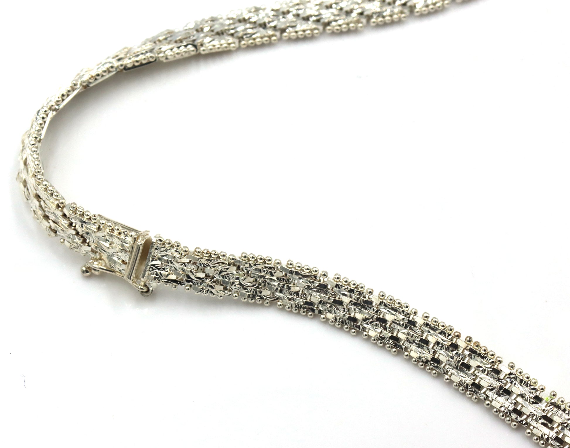 Group lot of 2 vintage 925 sterling silver necklaces