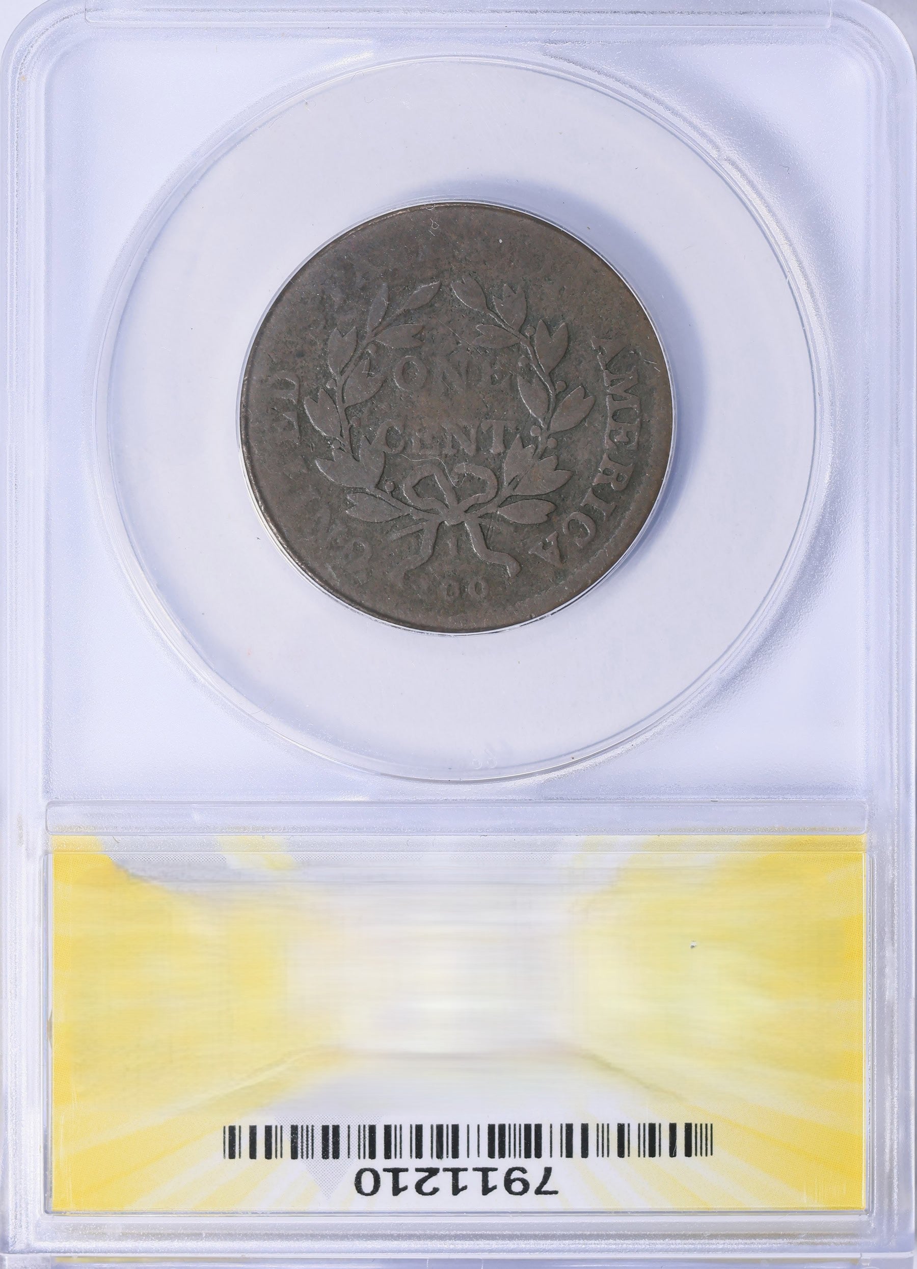 1802 Draped Bust Large Cent S-233 ANACS AG-03 BN Early U.S. Copper Sheldon Variety