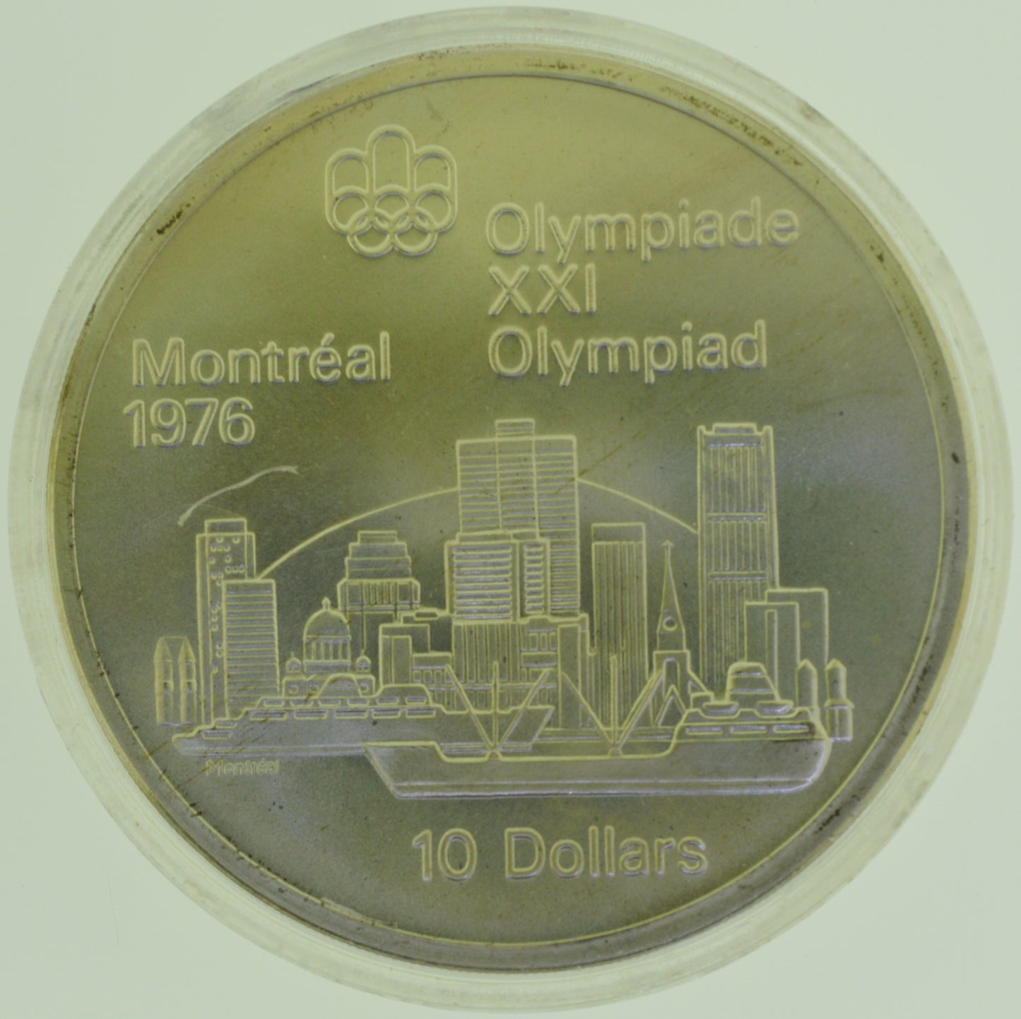 1976 Montreal Olympic Games Silver Coin