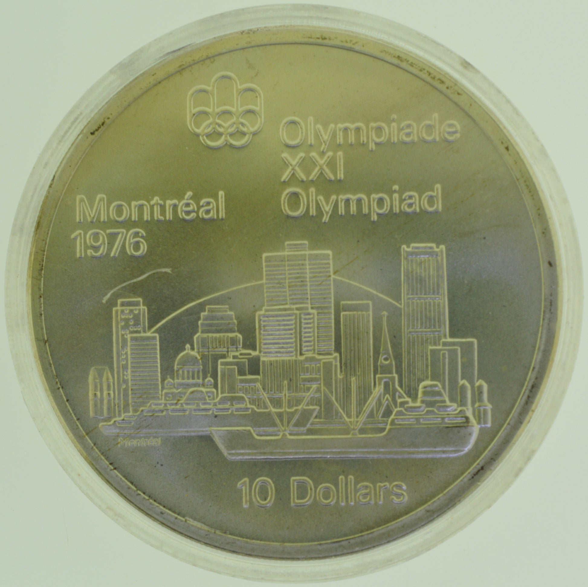 1976 Montreal Olympic Games Silver Coin