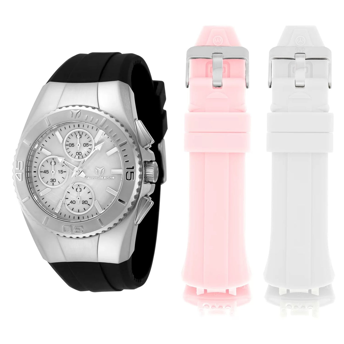 Technomarine Men's Cruise Quartz Chronograph White Dial Watch