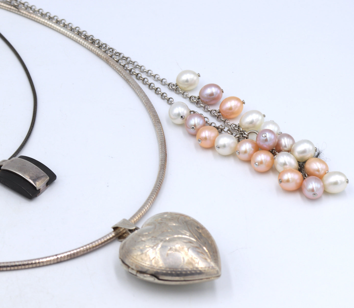 Group lot of vintage 925 sterling silver jewelry