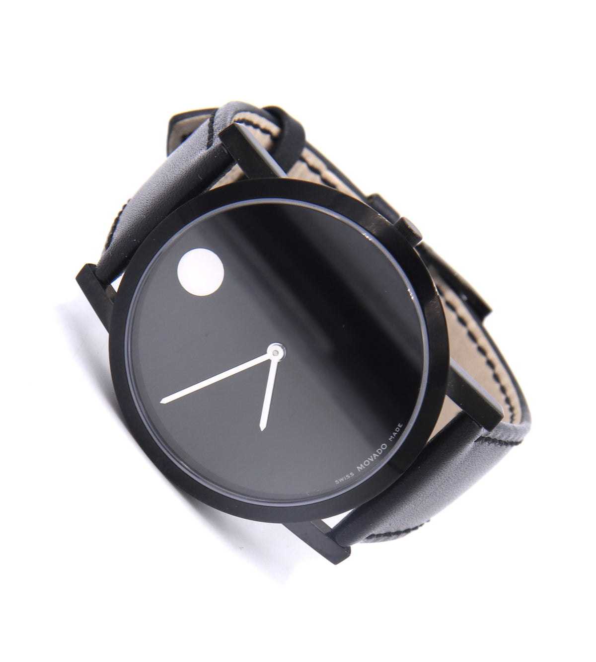 Movado Quartz 40mm Big Dot Dial Watch