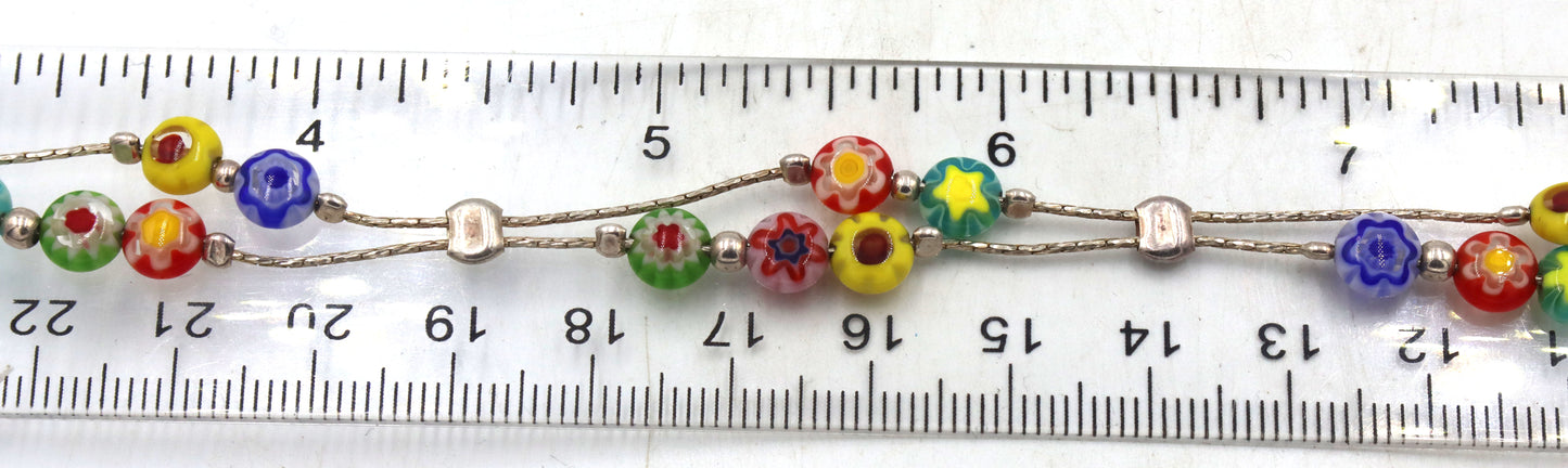 Group of 10 vintage 925 sterling silver bracelets
