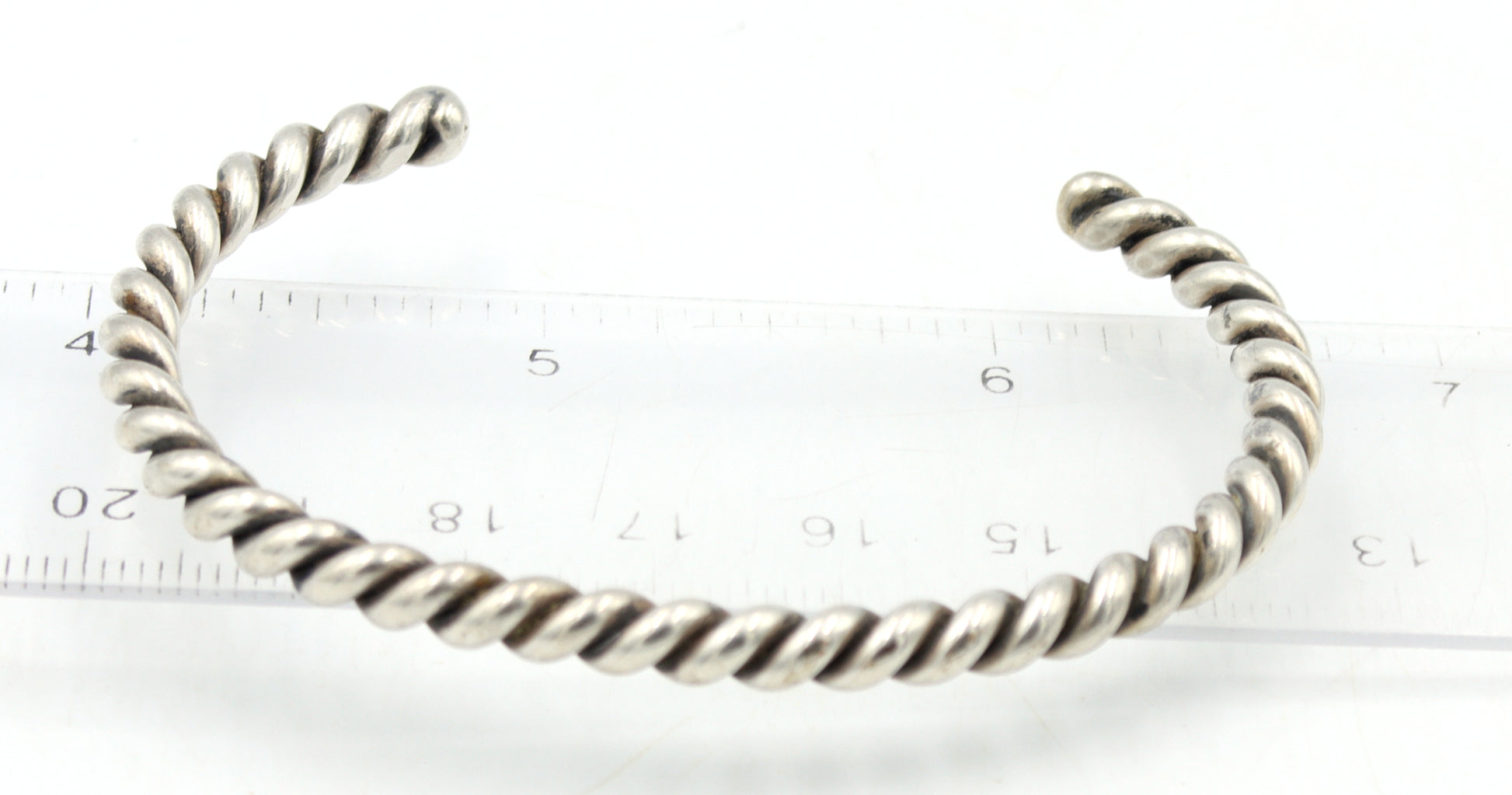 Group lot of 5 Vintage 925 sterling silver cuff bangles