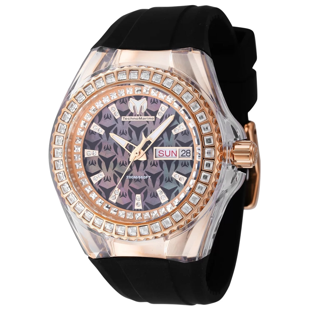 Technomarine Women's Cruise Quartz Chronograph Black Dial Watch
