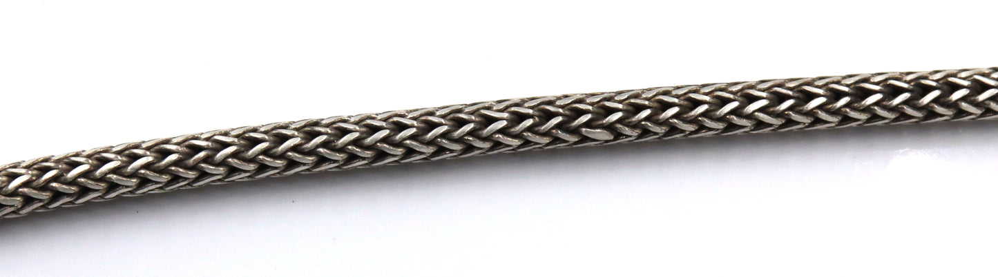925 Sterling silver Byzantine chain necklace