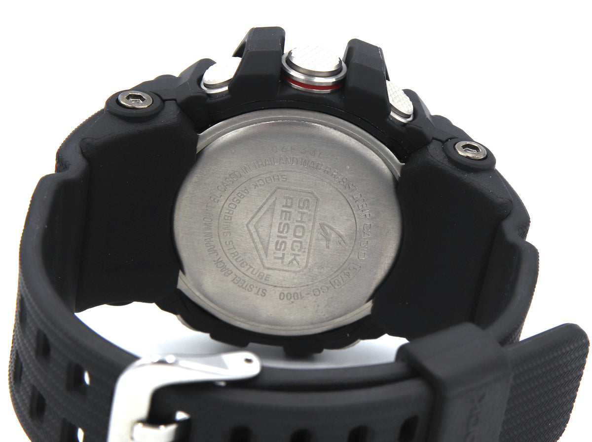 Men's Casio G-shock twin Sensor Mudmaster black dial watch