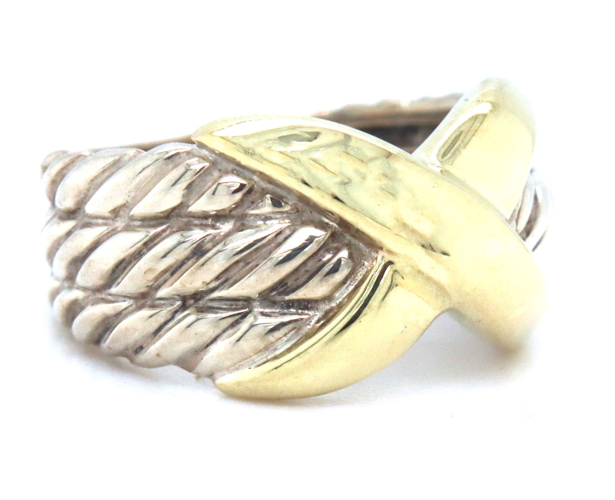 David Yurman cable 2 tone Cigar band
