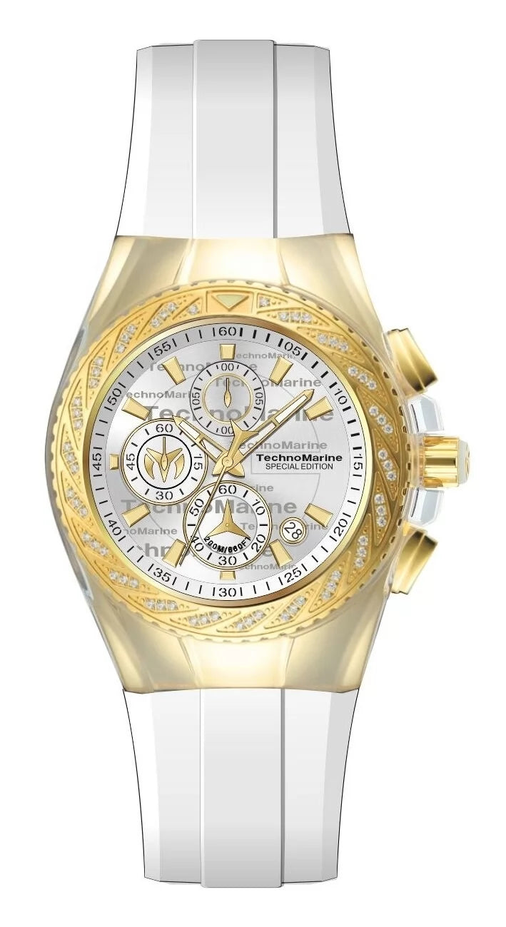 Technomarine Women's Cruise Quartz VD57 Silver Dial Watch