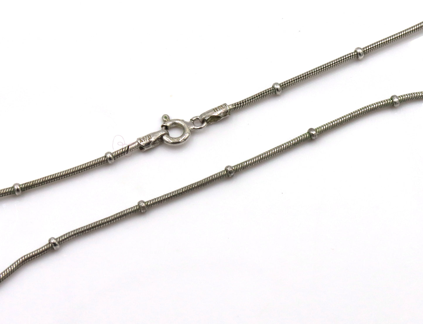 Vintage 925 sterling silver group lot of 7 chain necklaces