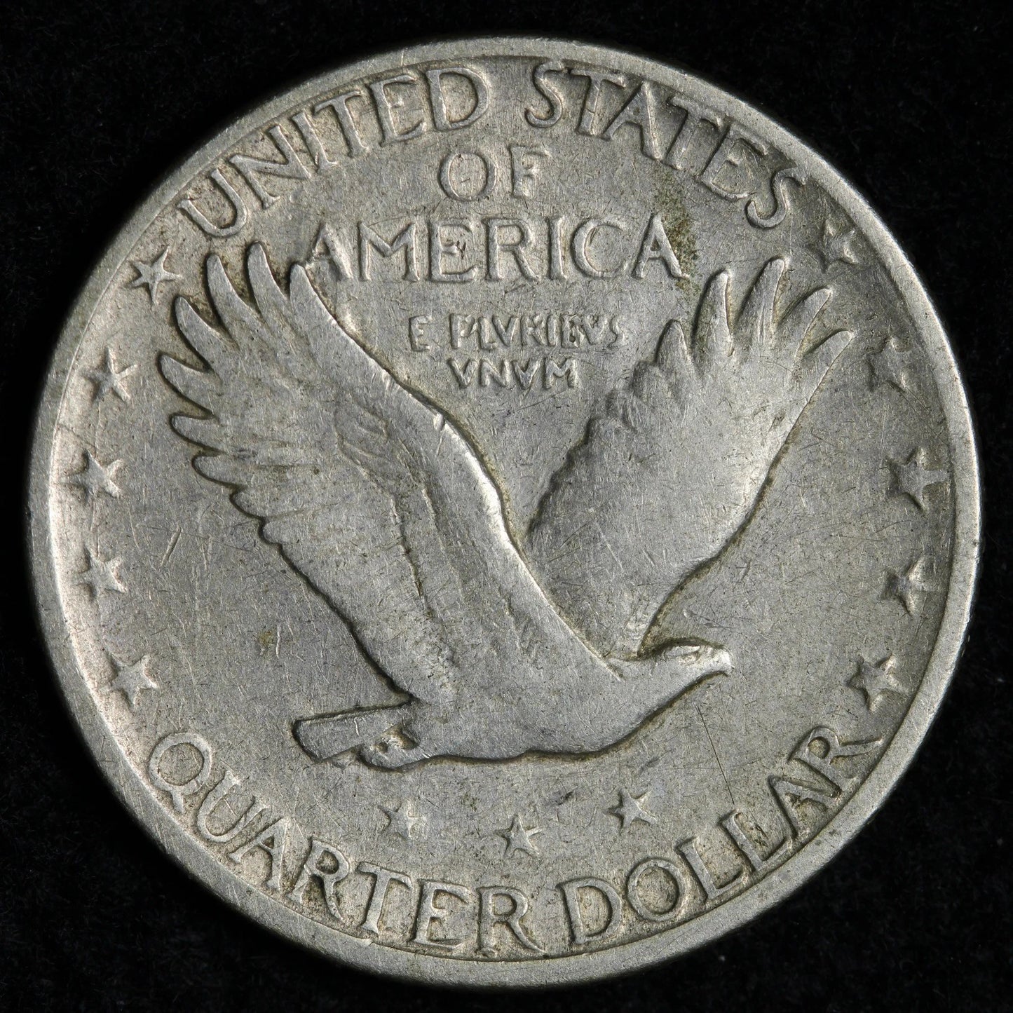 1926-S Standing Liberty Quarter Key Better-Date Silver Quarter Fine (F-12) Details