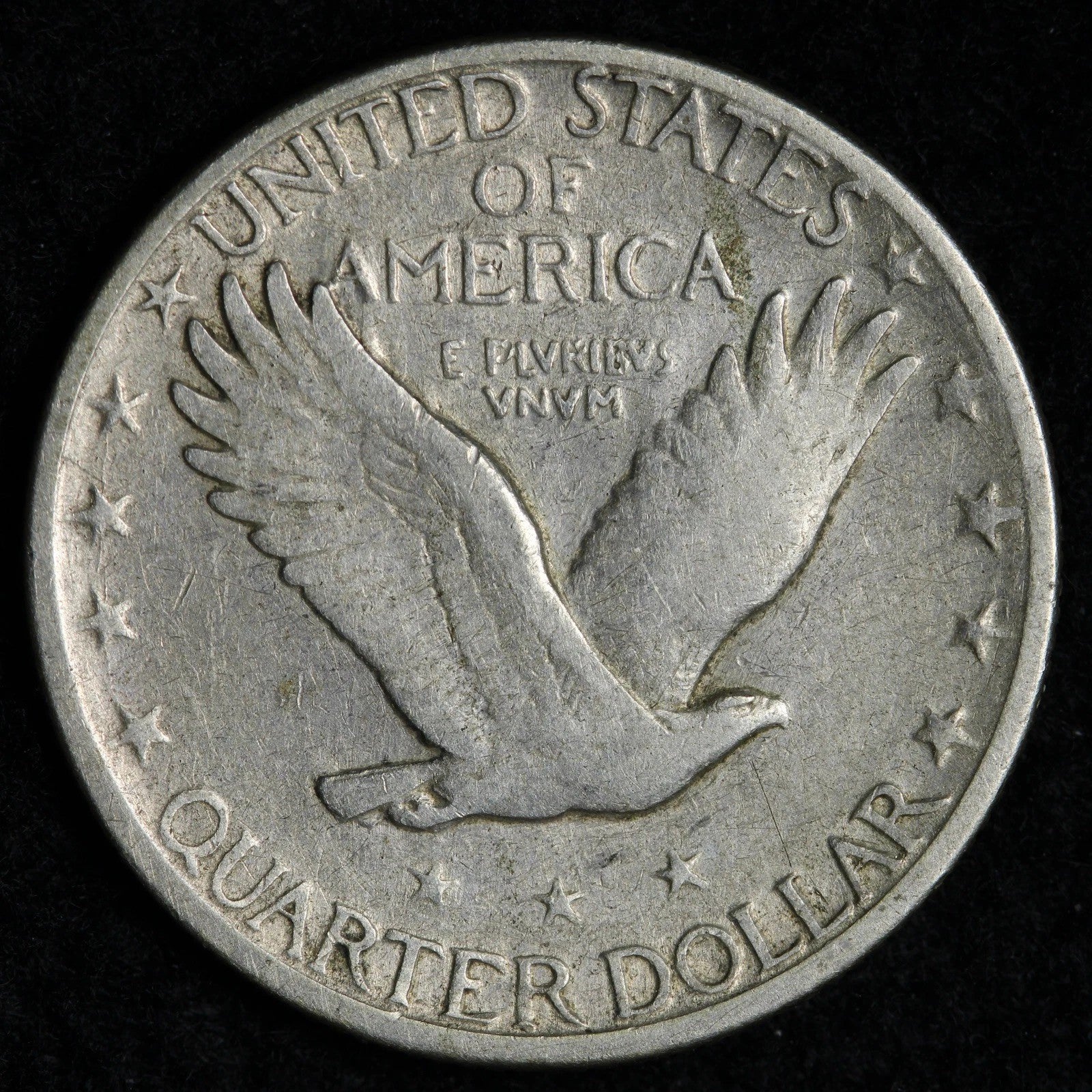 1926-S Standing Liberty Quarter Key Better-Date Silver Quarter Fine (F-12) Details