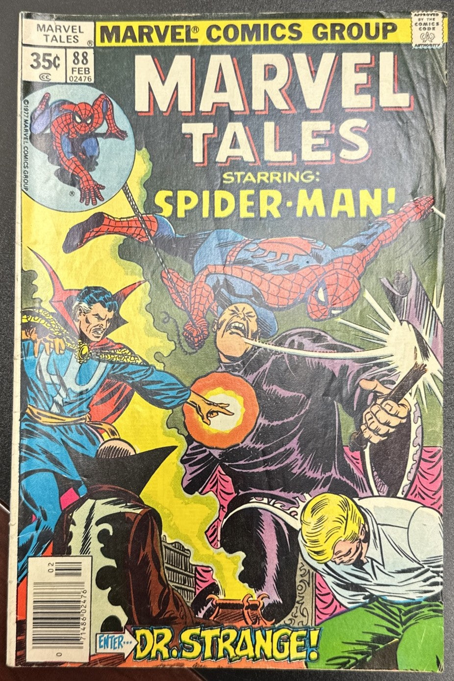 Vintage Bronze Age Comic Book Lot of 8 Marvel & DC Batman Spider-Man Hulk Superman