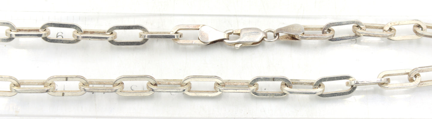 Group lot of 2 Vintage 925 sterling silver necklaces