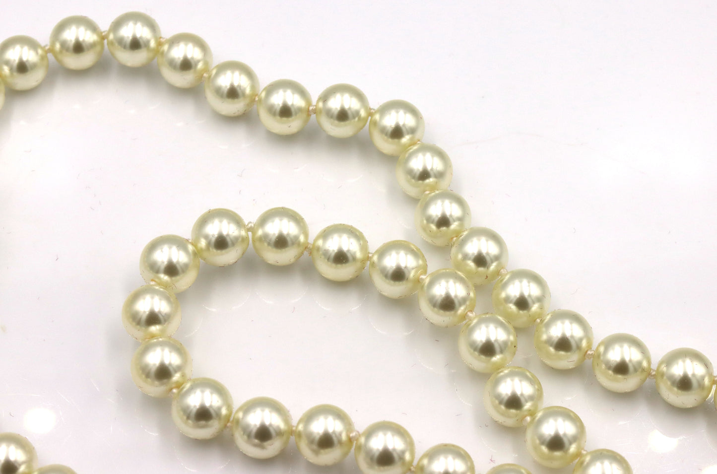 Camrose & Kross JBK faux pearl and blue Swarovski crystal necklace and matching bracelet