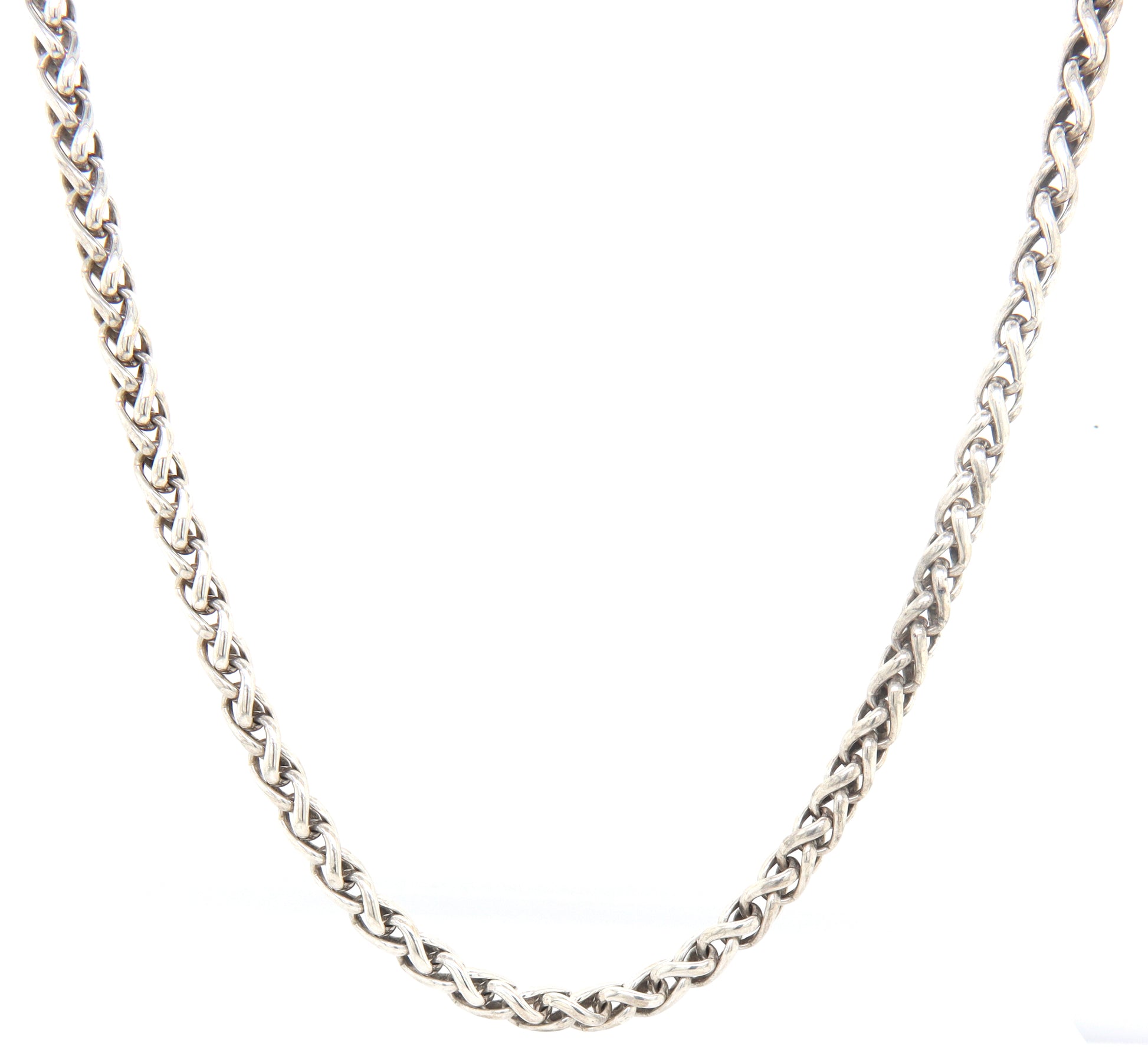 David Yurman 4mm wheat chain necklace