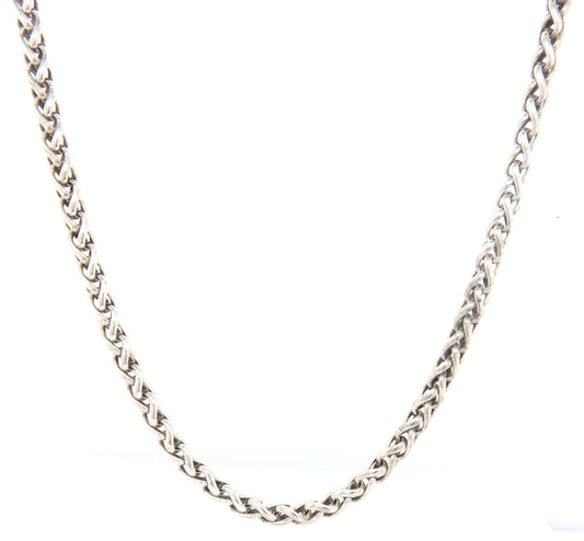 David Yurman 4mm wheat chain necklace